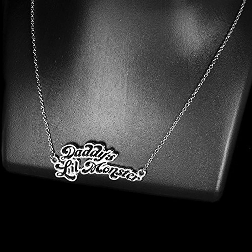 Harley Quinn necklace - Daddy’s Lil Monster - Picture 2 of 5